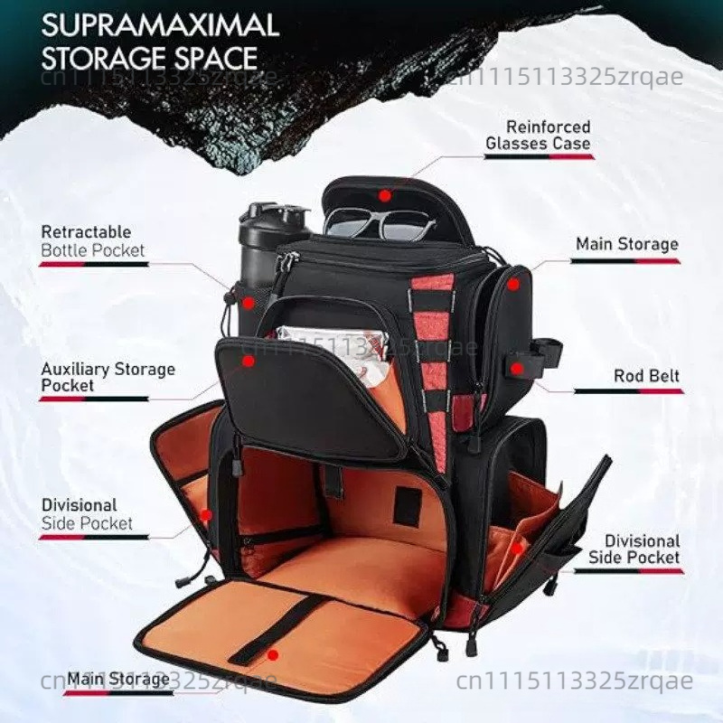 Plecak na sprzęt wędkarski z d – Fishing Equipment Bag recenzja i cena